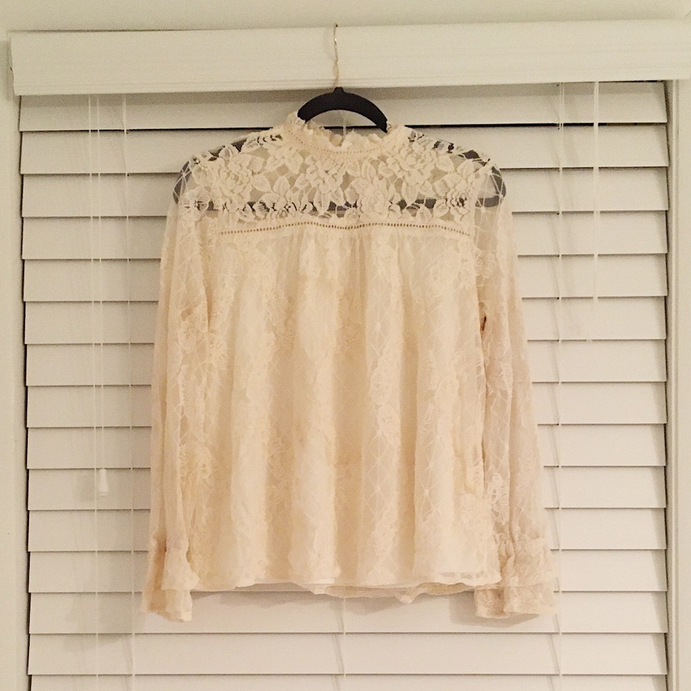 Taylor & Sage Lace Shirt